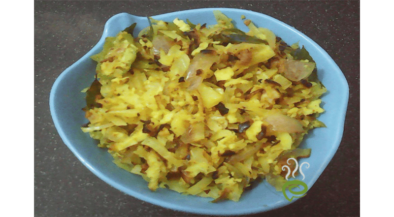 Kerala Style Cabbage Stir Fry