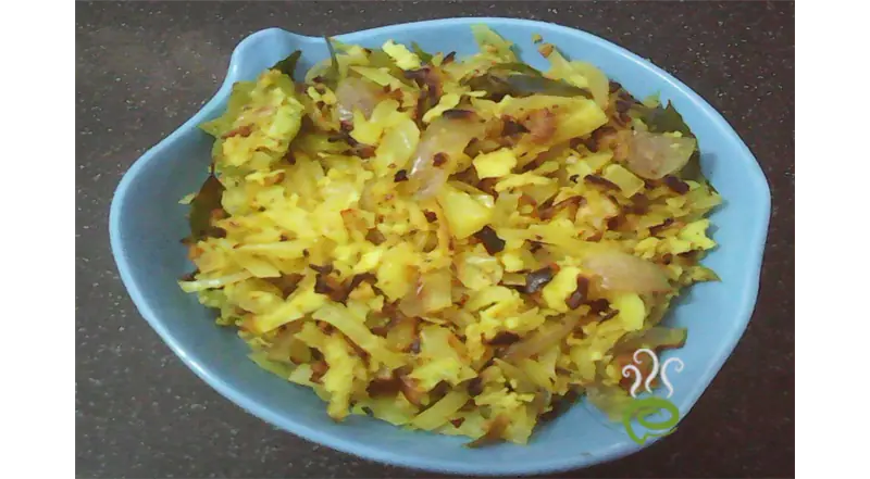 Kerala Style Cabbage Stir Fry