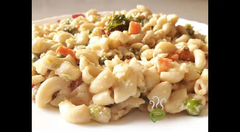 Macroni With Veg And Cream