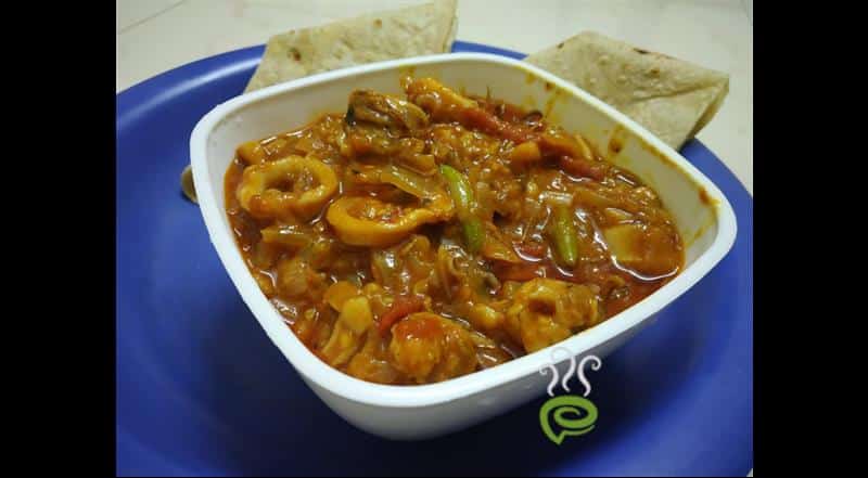 Malabar Squid Curry-Nadan Koonthal Curry