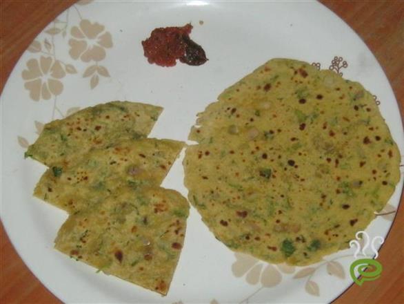 Masala Besan Flour Chapathi