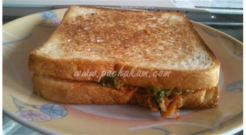 Masala Sandwich (Step By Step Photos)