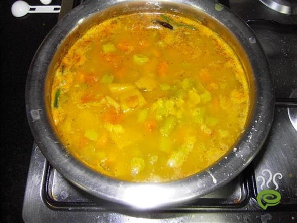 Mixed Vegetable Coconut Sambhar