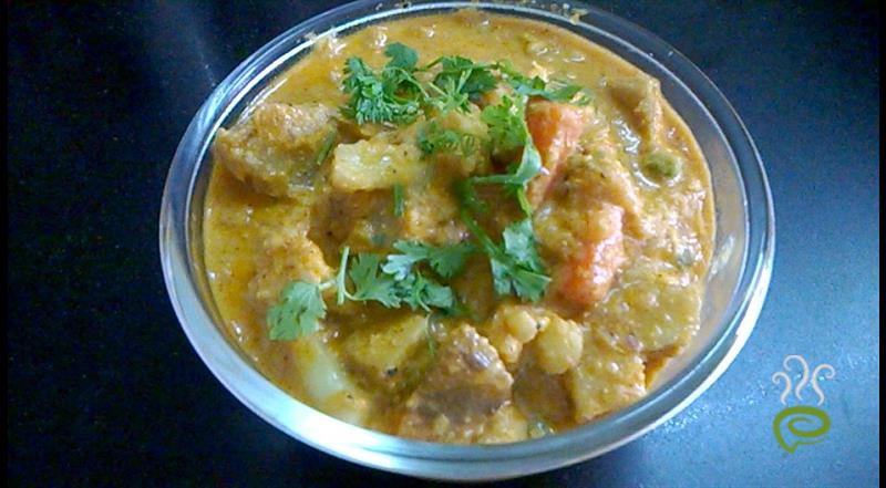 Mixed Vegetable Kurma South Indian Style