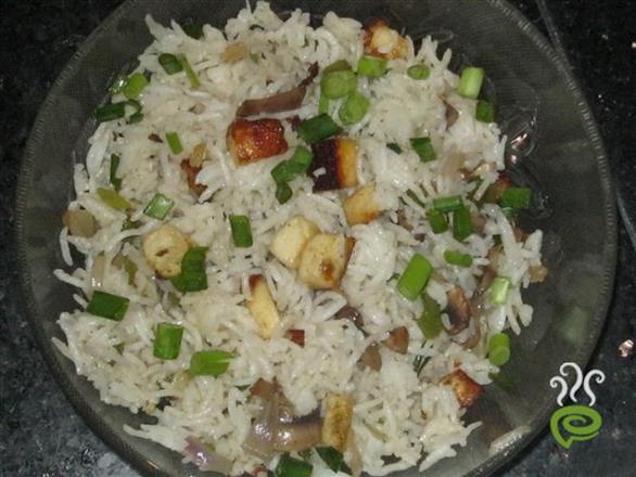 Mushroom Paneer Fried Rice