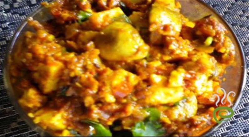 Mushroom Paneer Masala