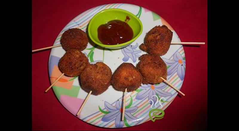 Mushroom Paneer Lollipop