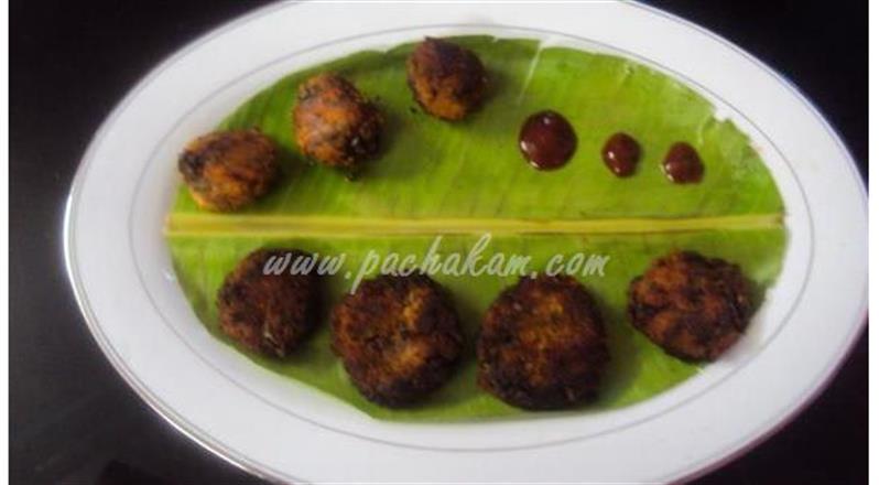 Naadan Cheera Cutlet