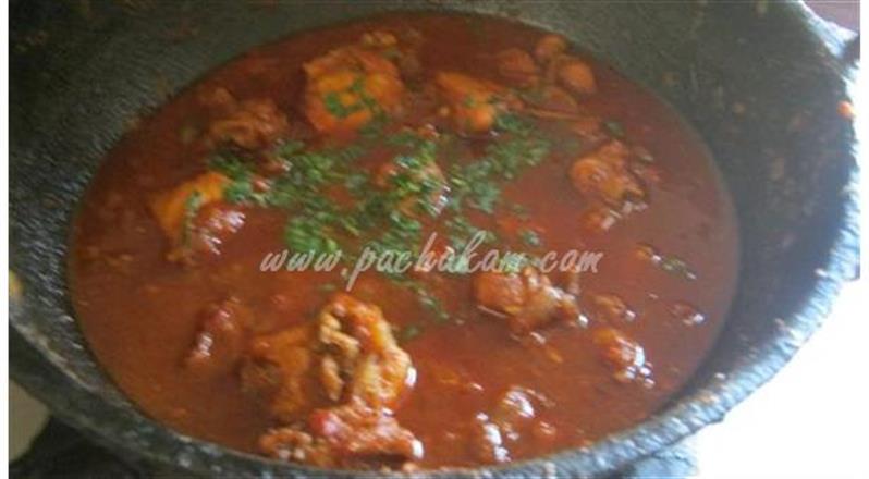 Naadan Chicken Curry  Restaurant Style