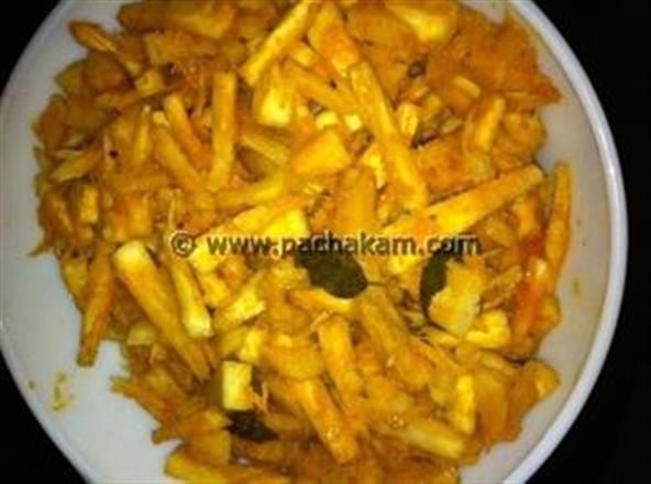 Nadan Kadachakka(Bread Fruit) Stir Fry