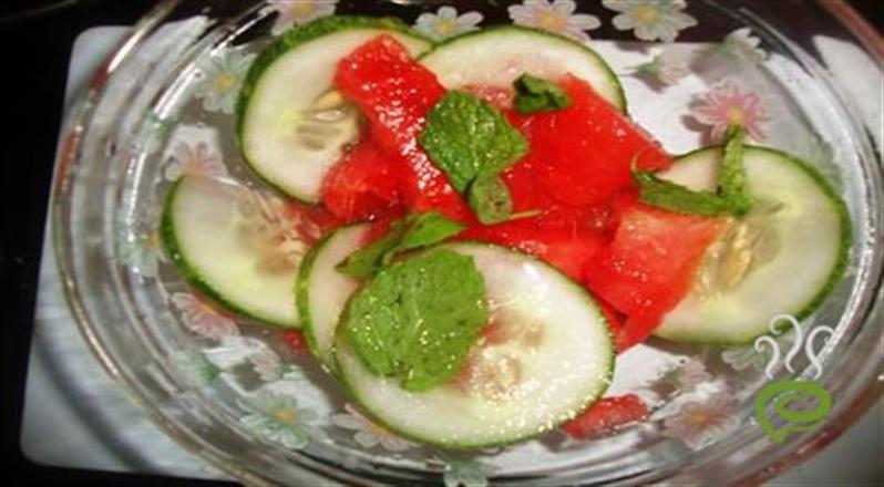 Natural  Watermelon Cucumber Salad