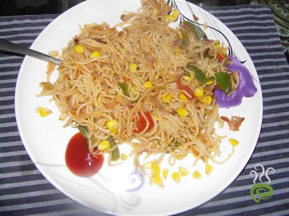 Noodles With Corn