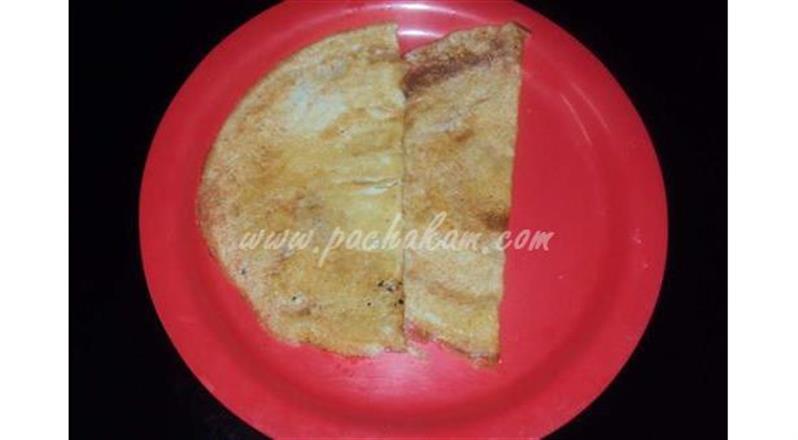 Oats And Egg Dosa