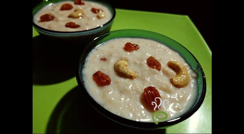 Oats Kheer-Oats Payasam