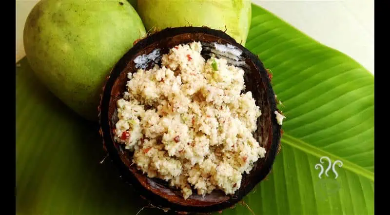 Pacha Manga Chammanthi | Raw Mango Chutney