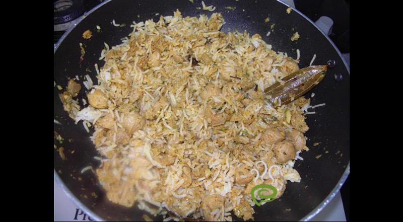 Easy Soya Chunks Biriyani