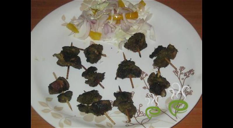 Homemade Hariyali Kebeb