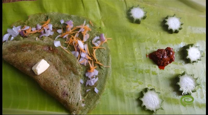 Ridge Gourd Peel Dosa