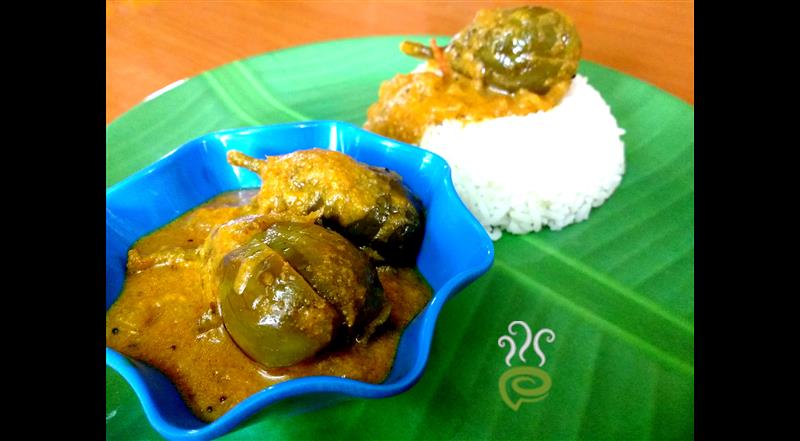 Idly Podi Stuffed Ennai Kathirikkai