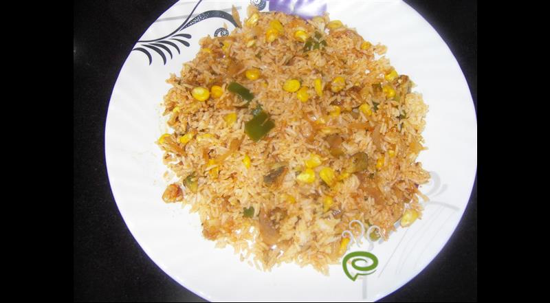 Corn And Mushroom Pulav