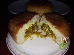 Bun Nirachathu-Chicken And Egg Stuffed Bun – pachakam.com