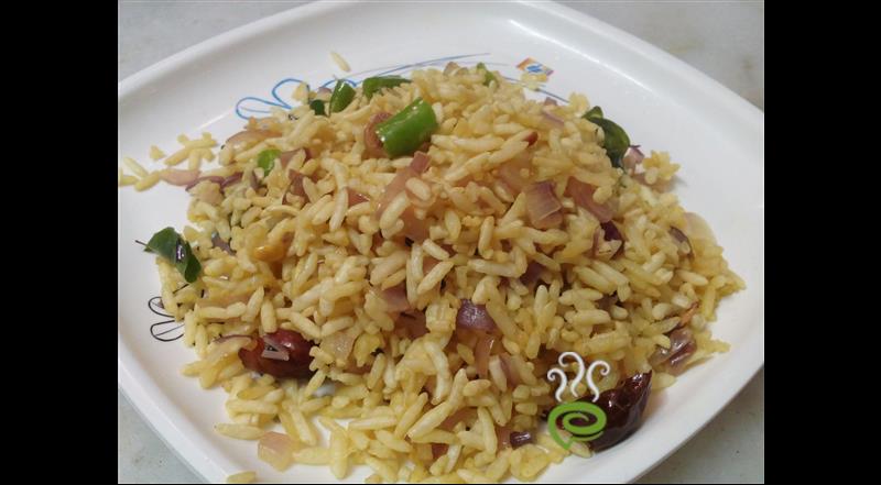 Pori Upma / Puffed Rice Upma