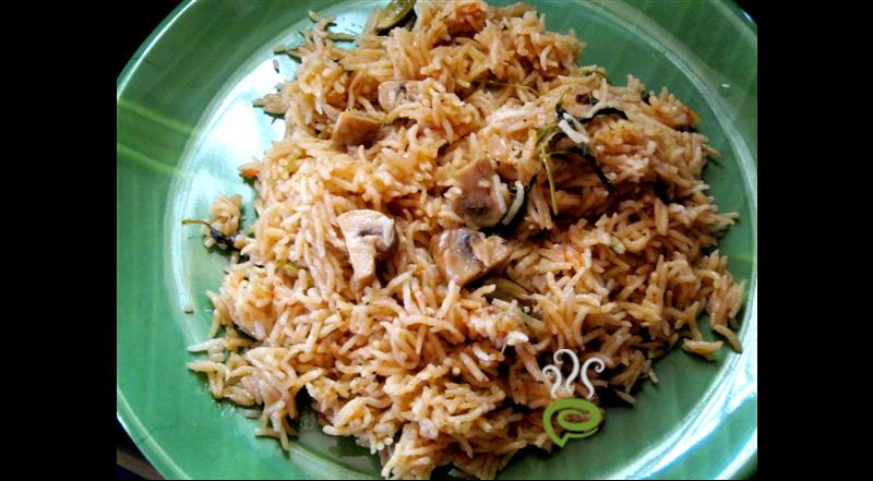 Mughal Mushroom  Biriyani