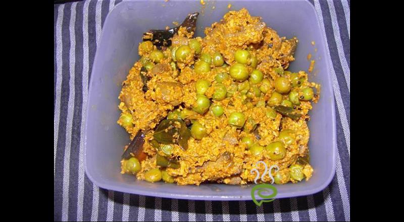 Green Peas Mushroom Masala Dry