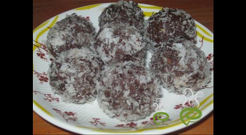 Dry Coconut Raggi Laddu ( FINGER MILLETS)