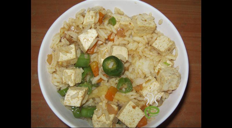 Soya Paneer Vegetables Rice