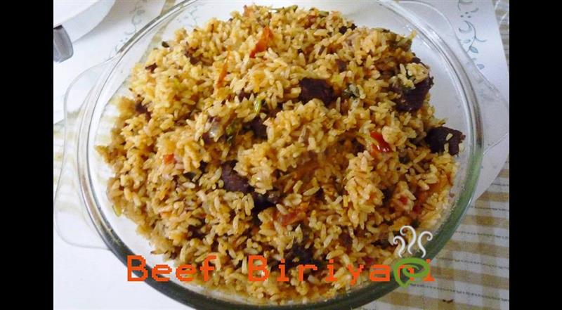 Easy Beef Biriyani