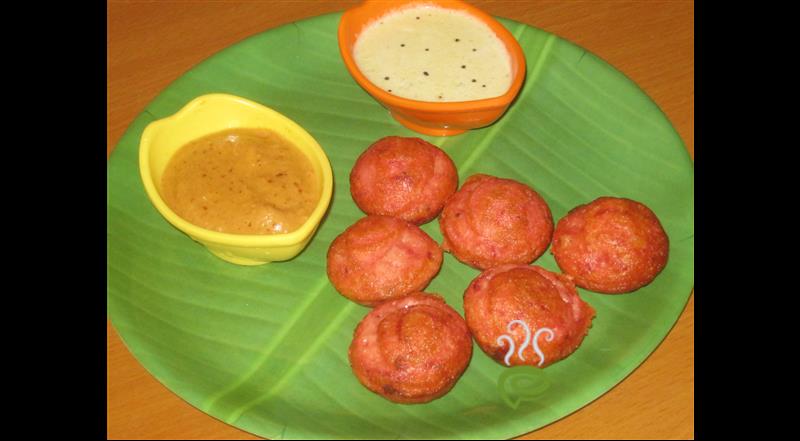 Beetroot Paniyaram