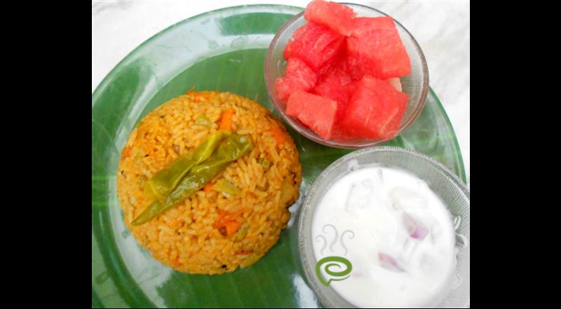 Watermelon Veg Pulao