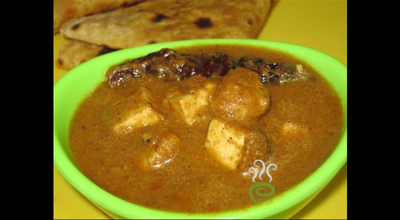 Chettinad Paneer Masala