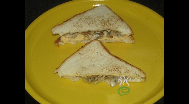 Banana Mushroom Sandwich