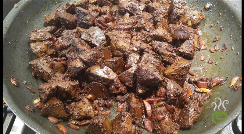Mutton Liver Pepper Fry Easy
