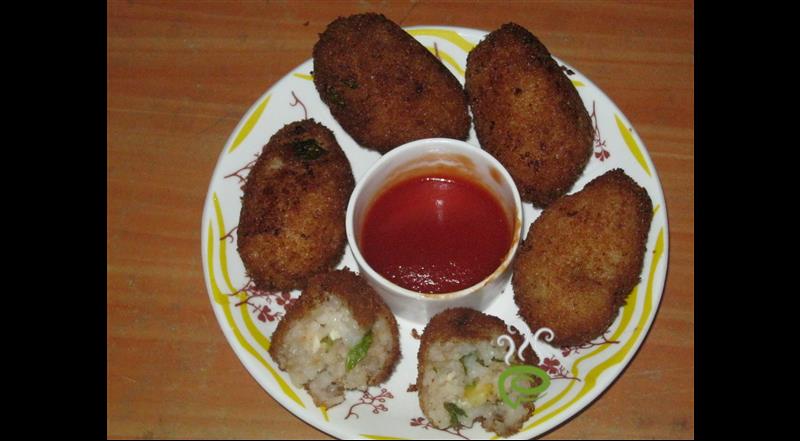 Rice Nuggets With Paneer And Corn