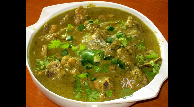 Hariyali Chicken Curry