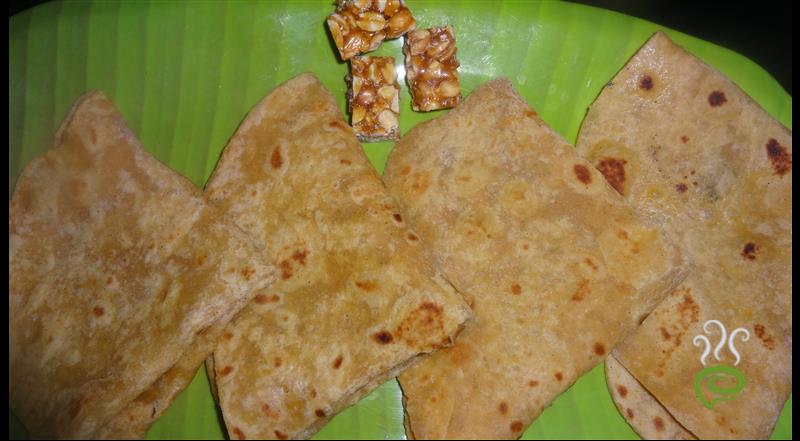 Pumpkin Sweet Paratha