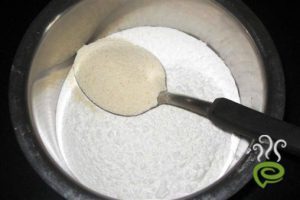 Rice Flour Doddak - Bhakri – pachakam.com