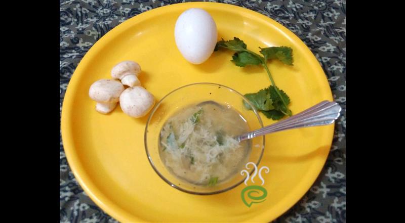 Mushroom Egg Drop Soup