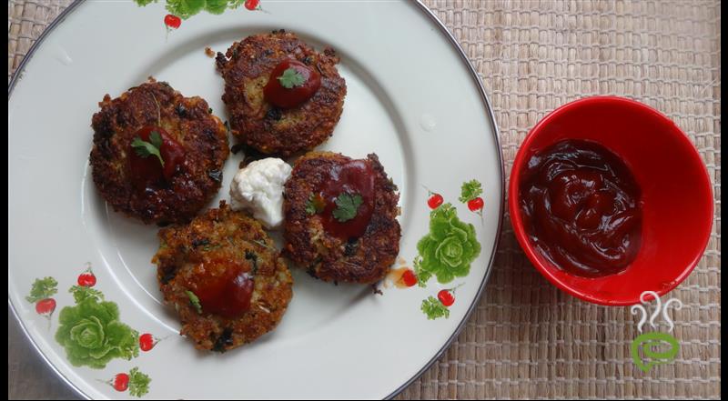 Cauliflower Rice Tikkis