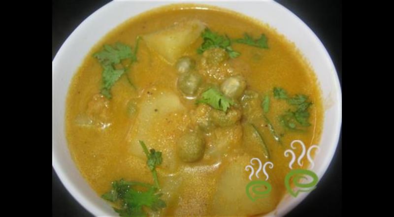 Potato Peas Kurma