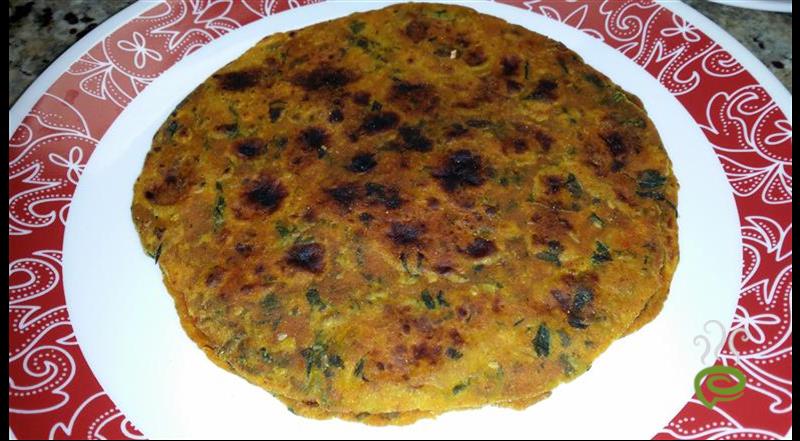 Fenugreek Leaves Paratha