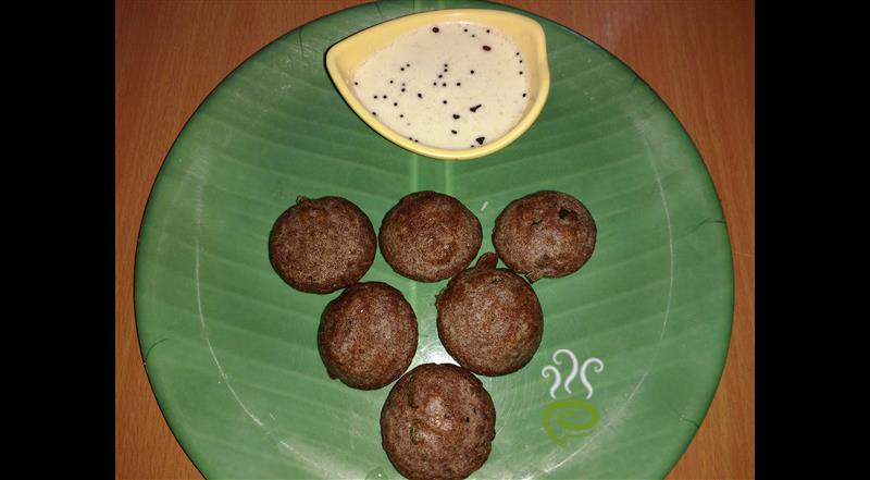 Instant Ragi Paniyaram ( Finger Millets)