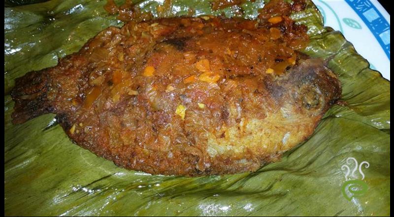 Fish Fry In Plantain Leaf(Meen)