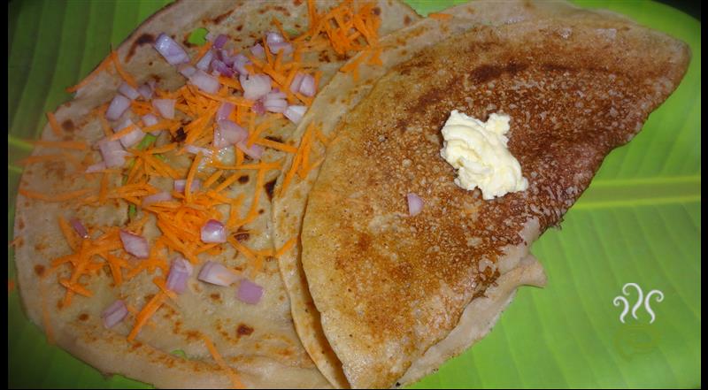 Wheat Butter Dosa