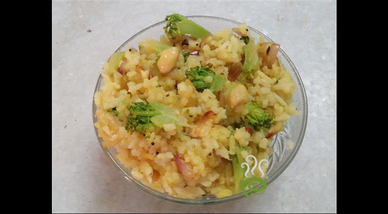 Broccoli Lemon Poha