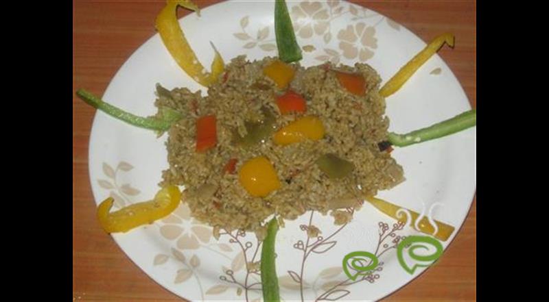 Colourful Capsicum Biriyani