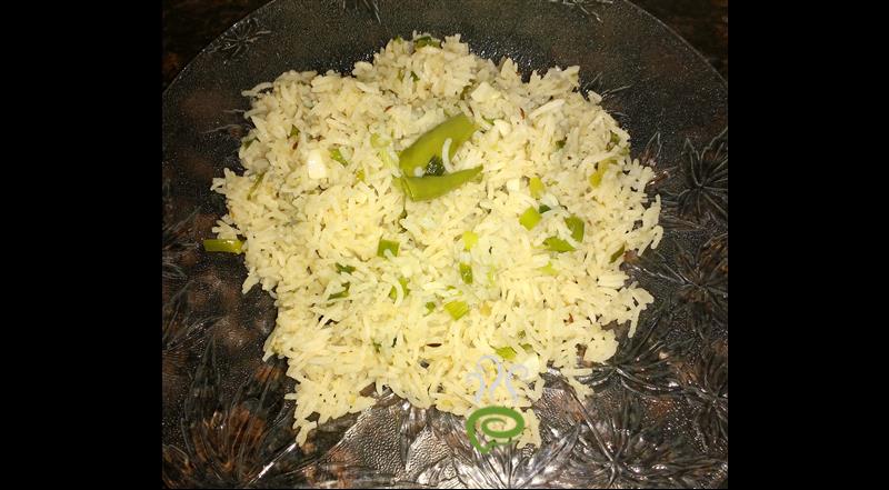 Spring Onion Pulao